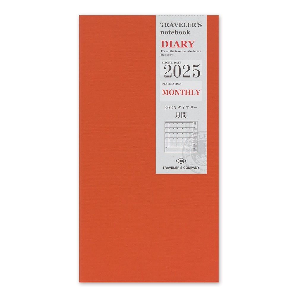 Refill Monthly 2025 Traveler&#39;s Notebook Diary