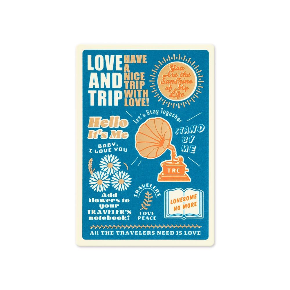 Passport Plastic Sheet 2025 Traveler&#39;s Notebook Diary