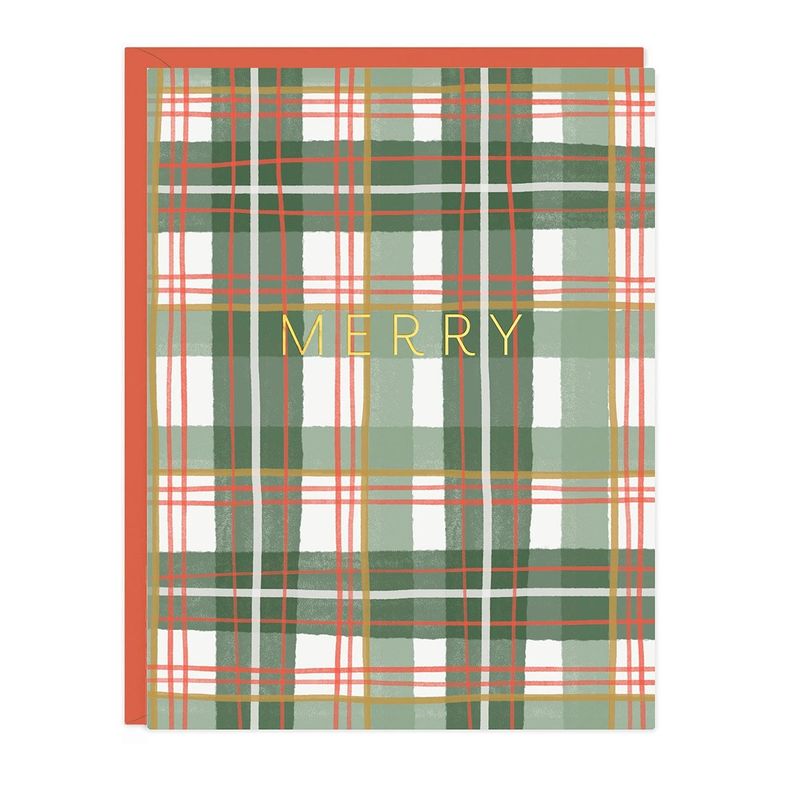 Merry Plaid Boxed