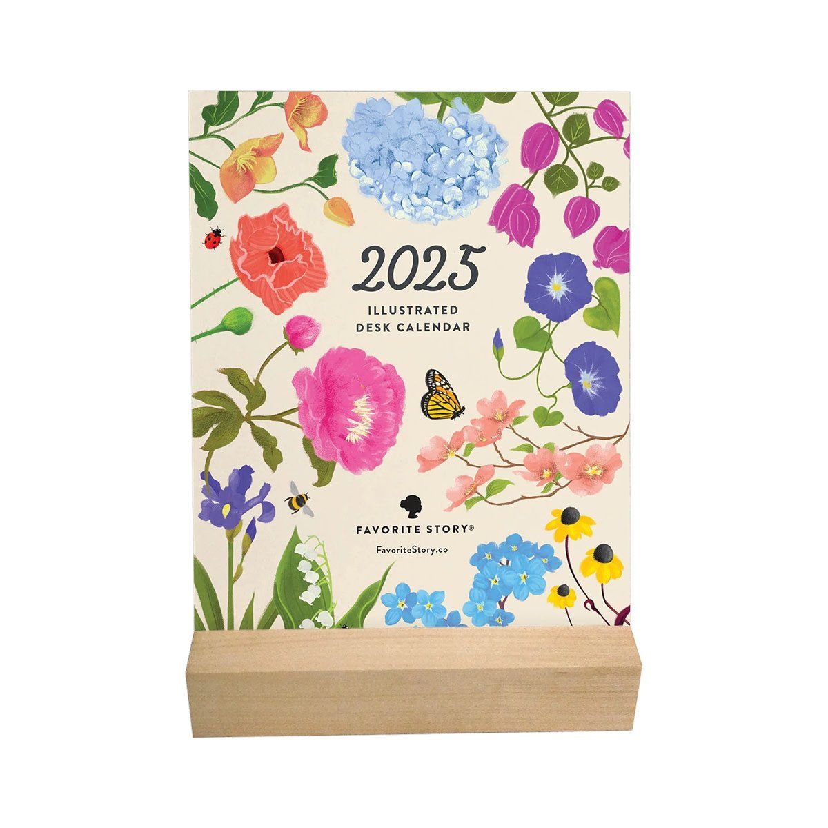 2025 Desk Calendar, Botanical