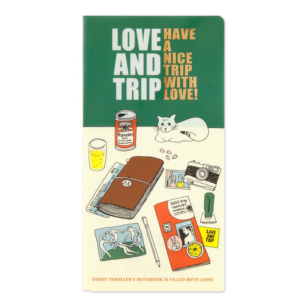 Clear Folder 2025 Traveler&#39;s Notebook Diary