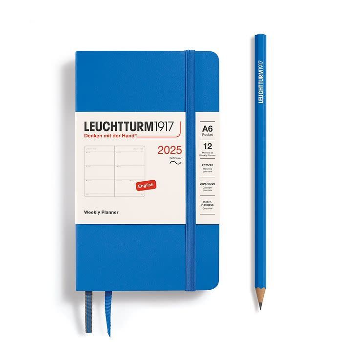 2025 A6 Pocket Softcover Weekly Planner Sky
