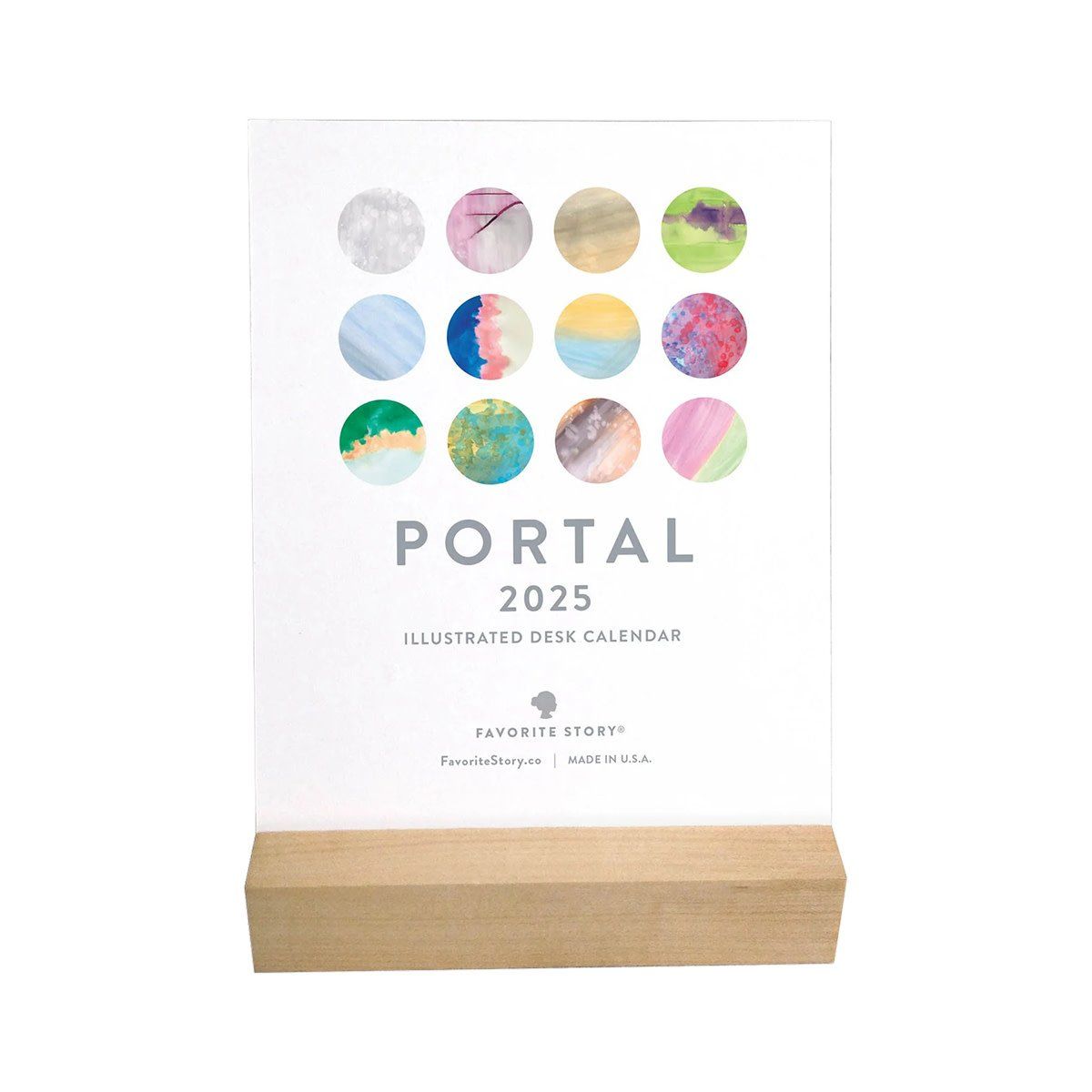 2025 Desk Calendar, Portal