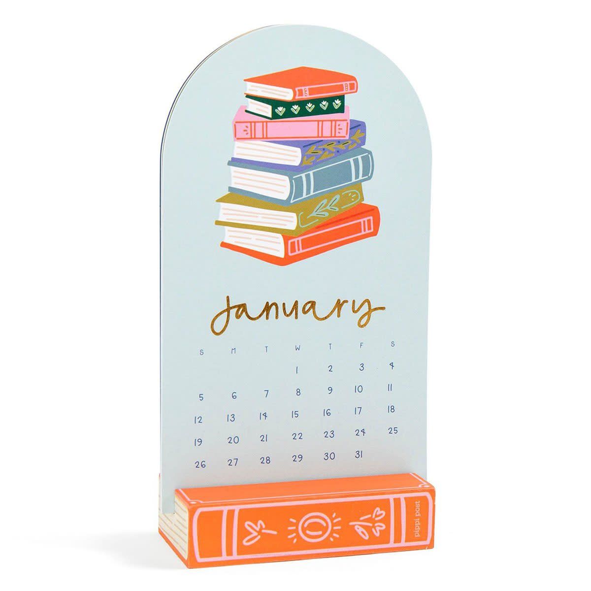 Book Lover&#39;s 2025 Mini Desk Calendar