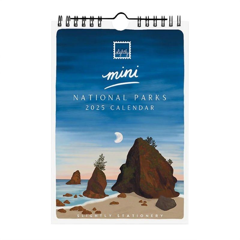 2025 Mini National Parks Wall Calendar
