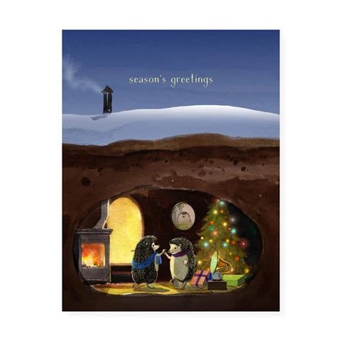 Happy Burrow - Holiday Card