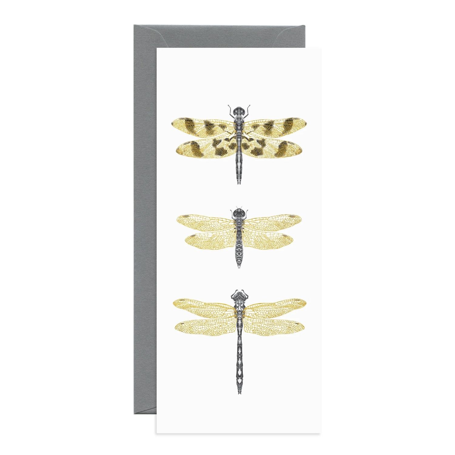 Dragonflies Foil Card