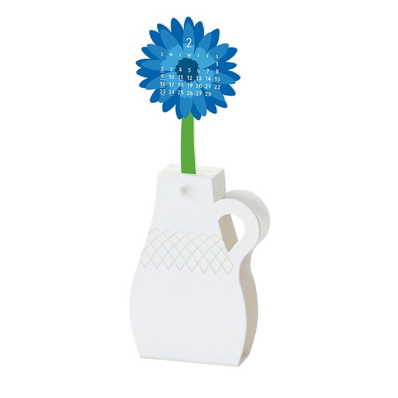 Flowers Pop Up Calendar 2025