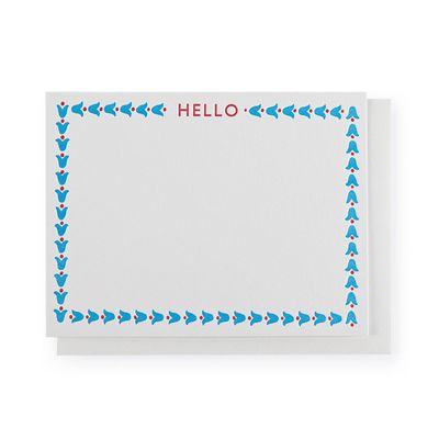 Hello Tulip Notecard Set
