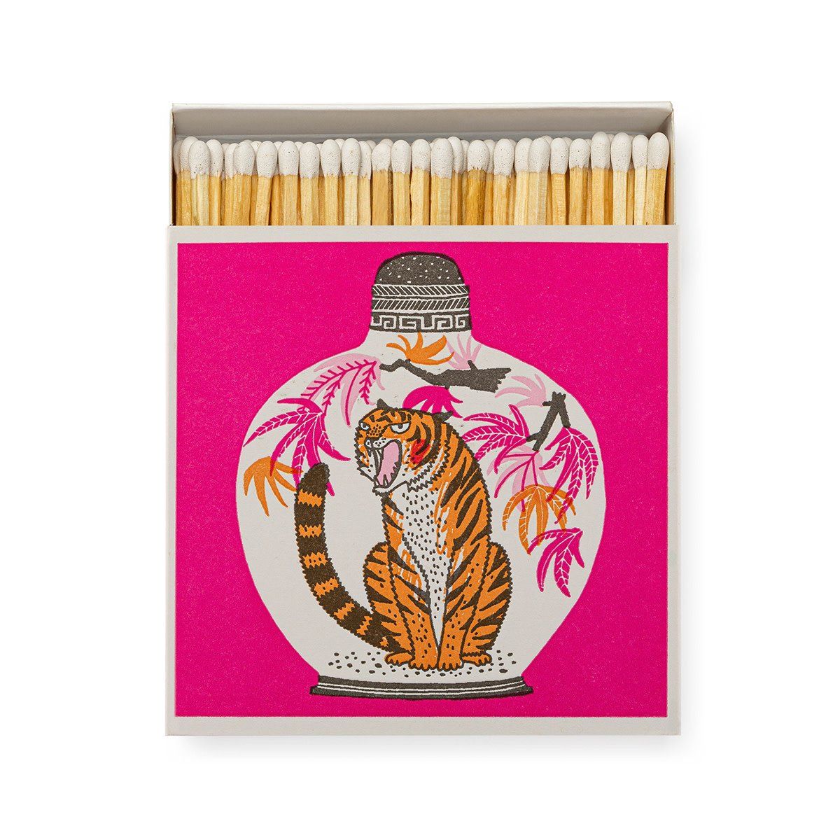 Pink Tiger Square Safety Matches