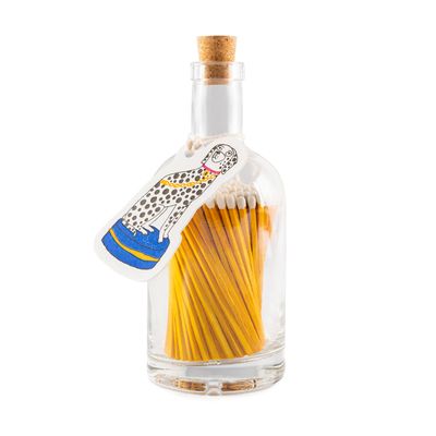 Dalmatian Glass Bottle Matches