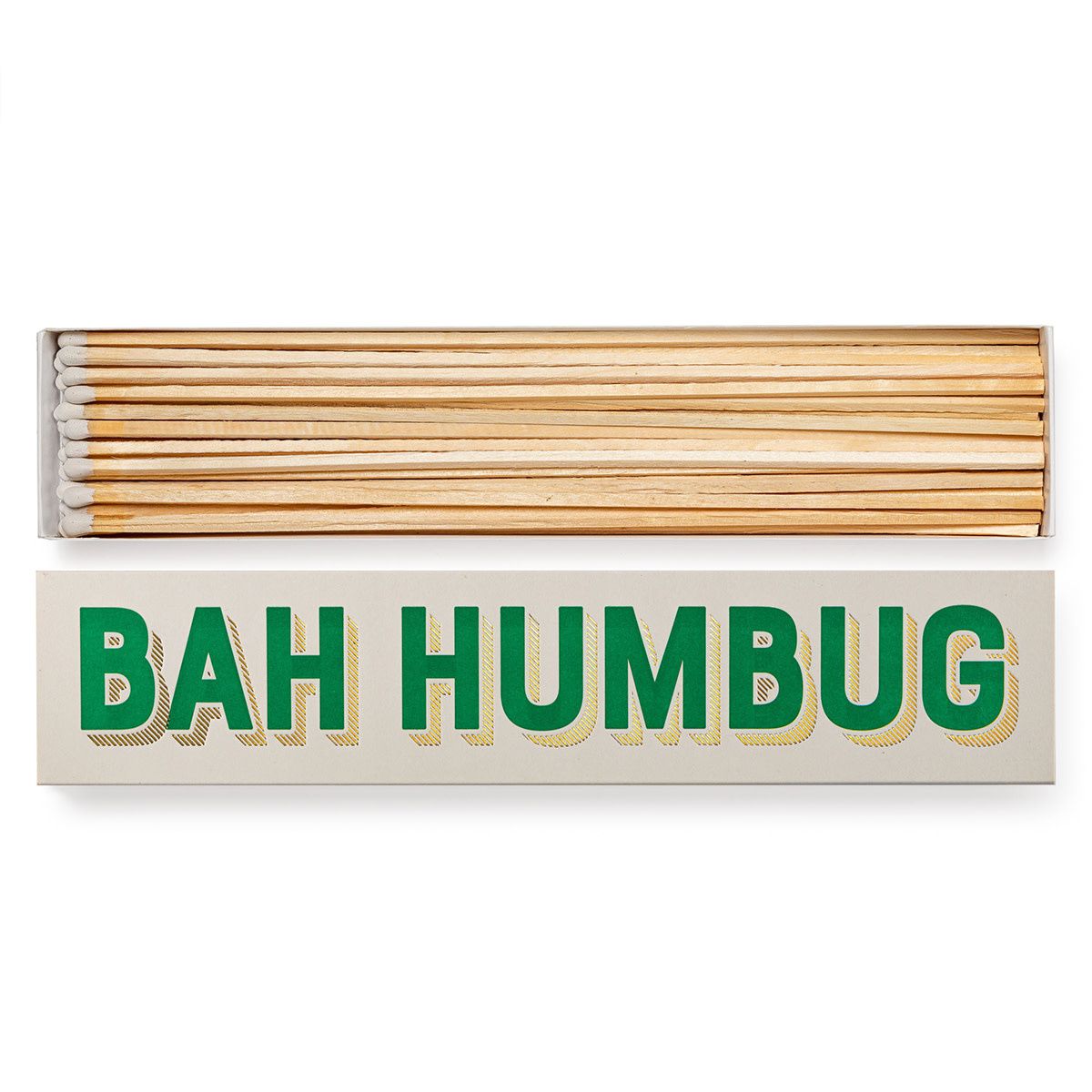 Bah Humbug Long Safety Matches