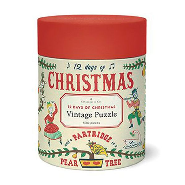Twelve Days of Christmas 500 Piece Puzzle