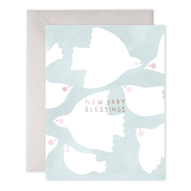 New Baby Blessings Greeting Card