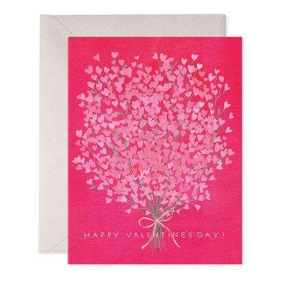 Bouquet Of Hearts Greeting Card