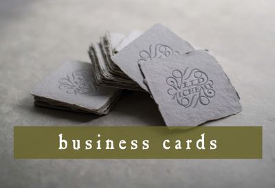 Business Cards &amp; Personal Stationery