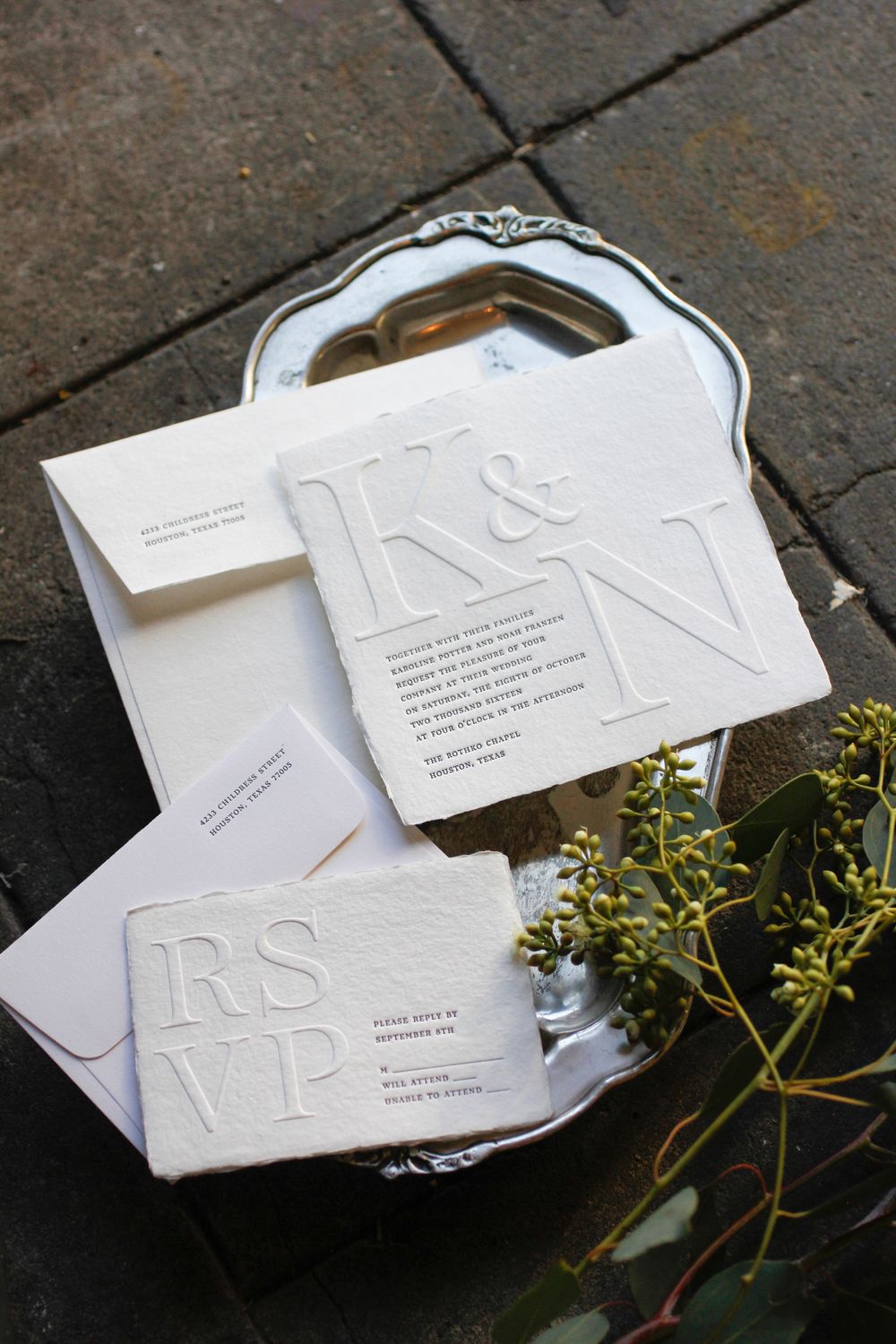 Roma Wedding Invitation