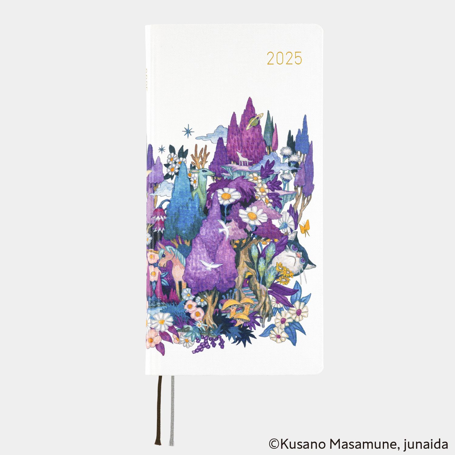 Hobonichi Techo Masamune Kusano x junaida: Through the Purple Night Weeks SPRING 2025