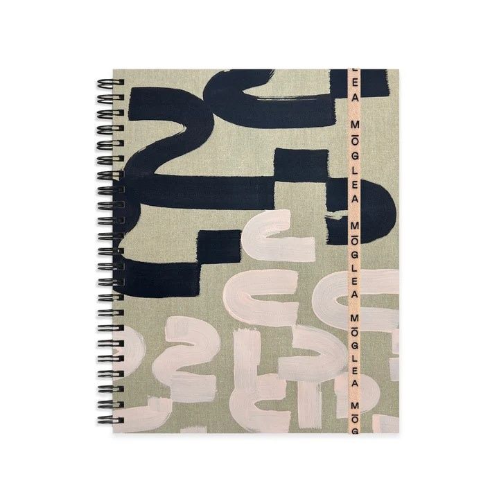 Black &amp; Tan A5 Notebook Blank