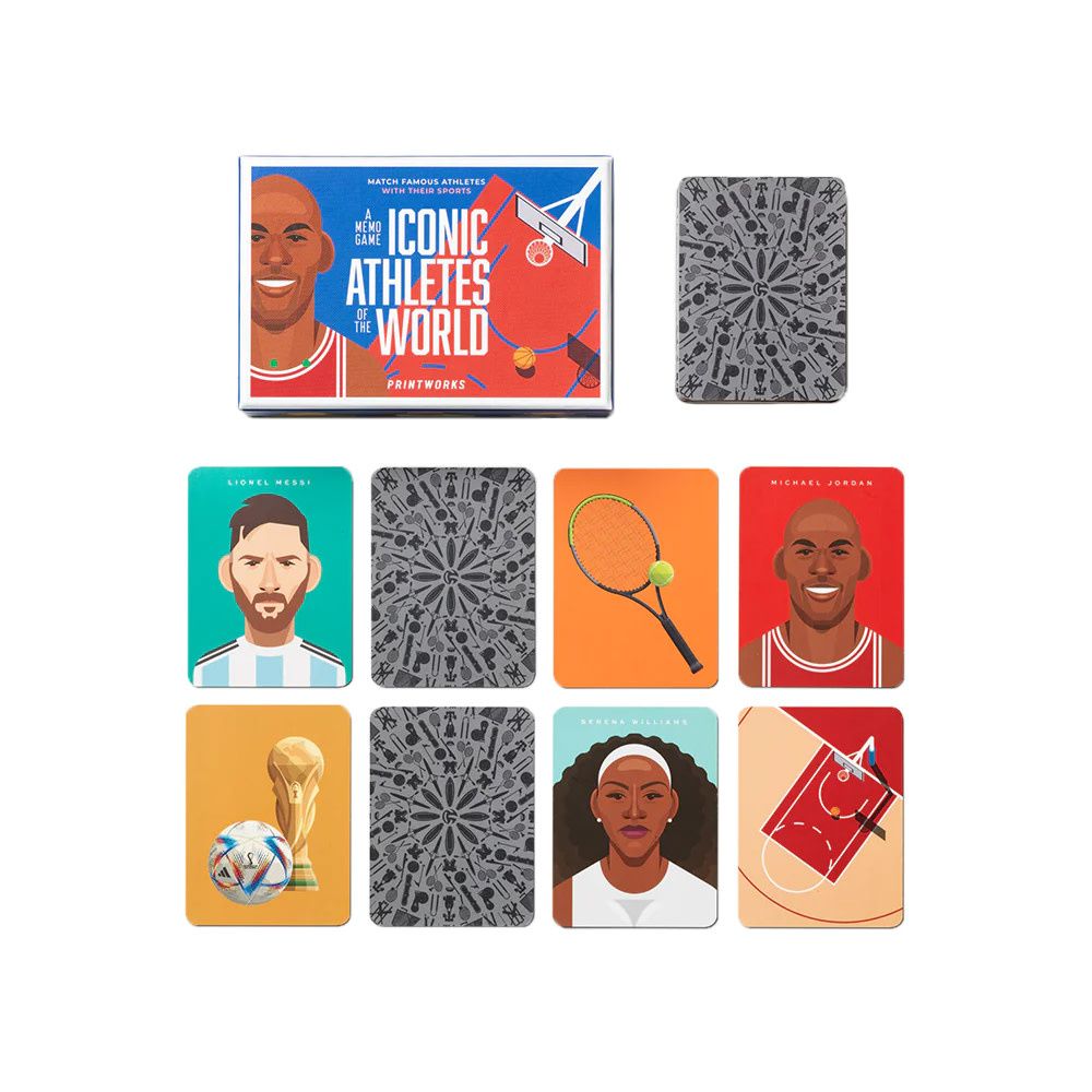 Memo Game - Iconic Athletes