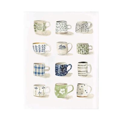 Mugs Notecards Box of 8