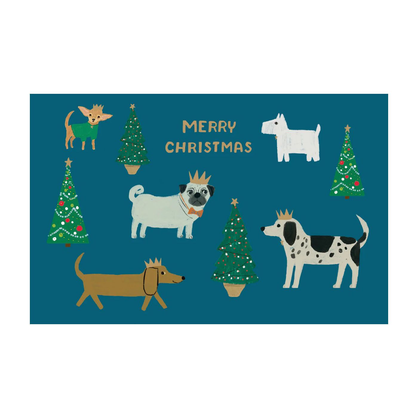 Shaggy Dogs Gold Foil Card Box of 8