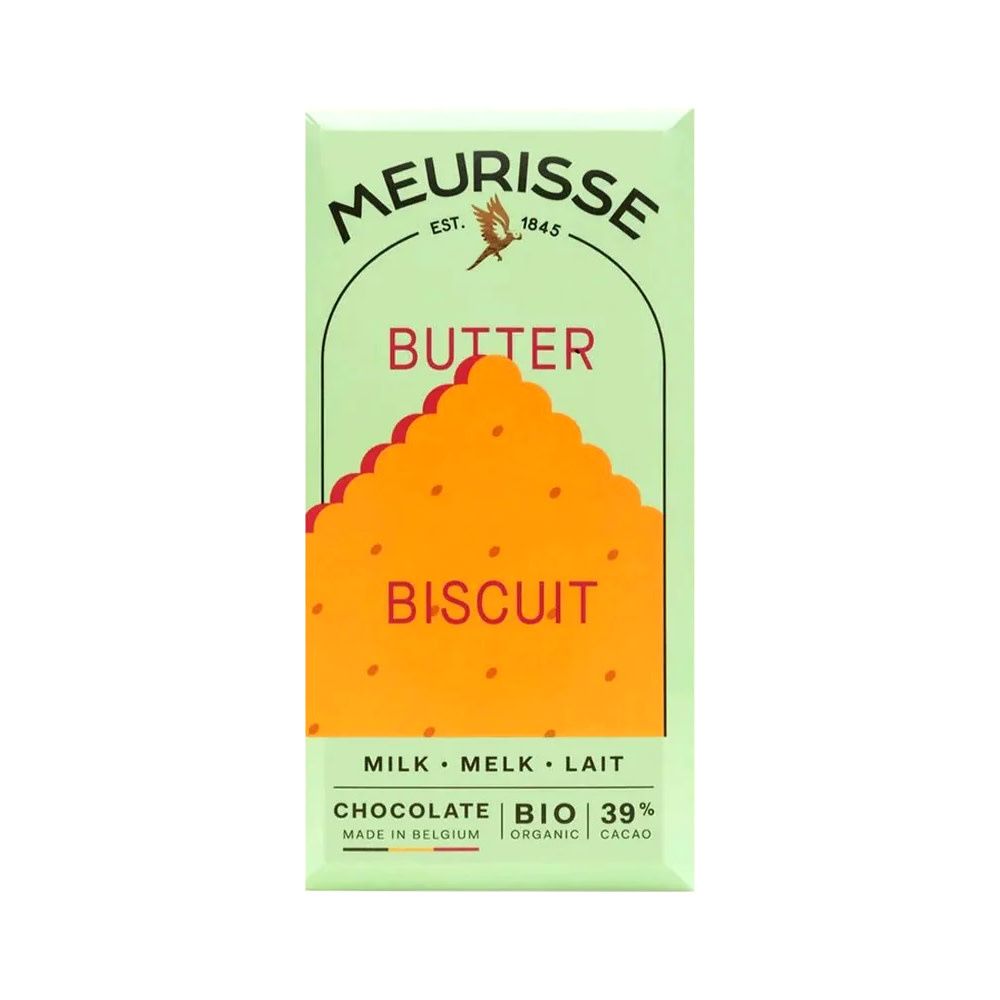 Meurisse Butter Biscuit Milk Chocolate 39%