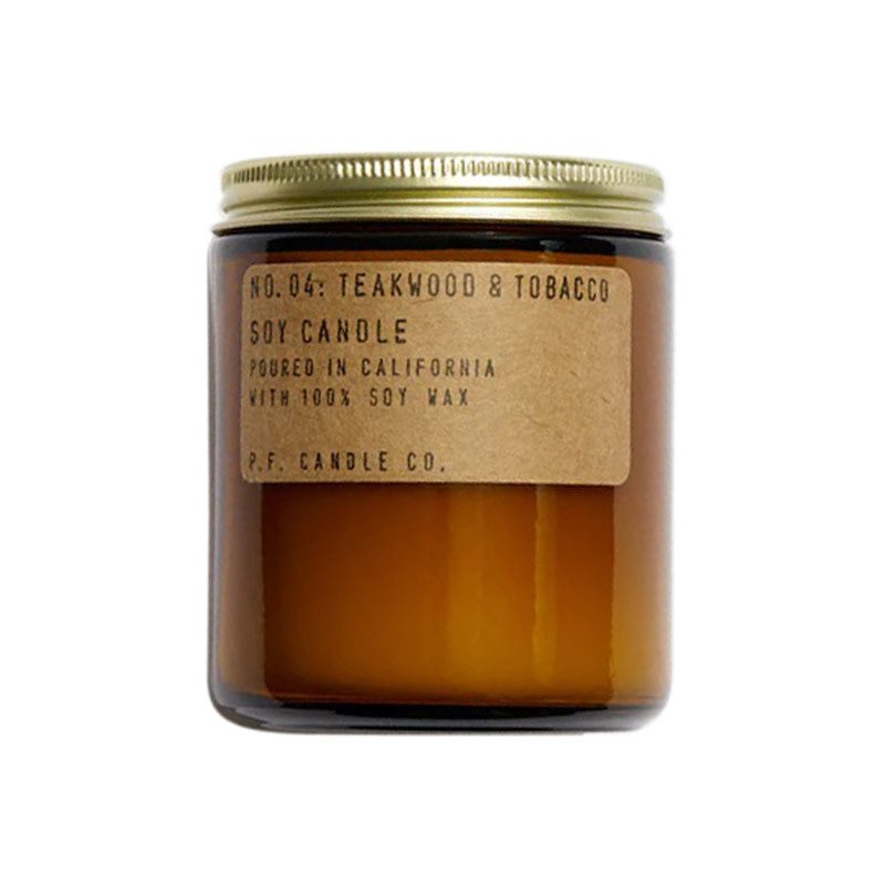 Teakwood &amp; Tobacco Soy Candle