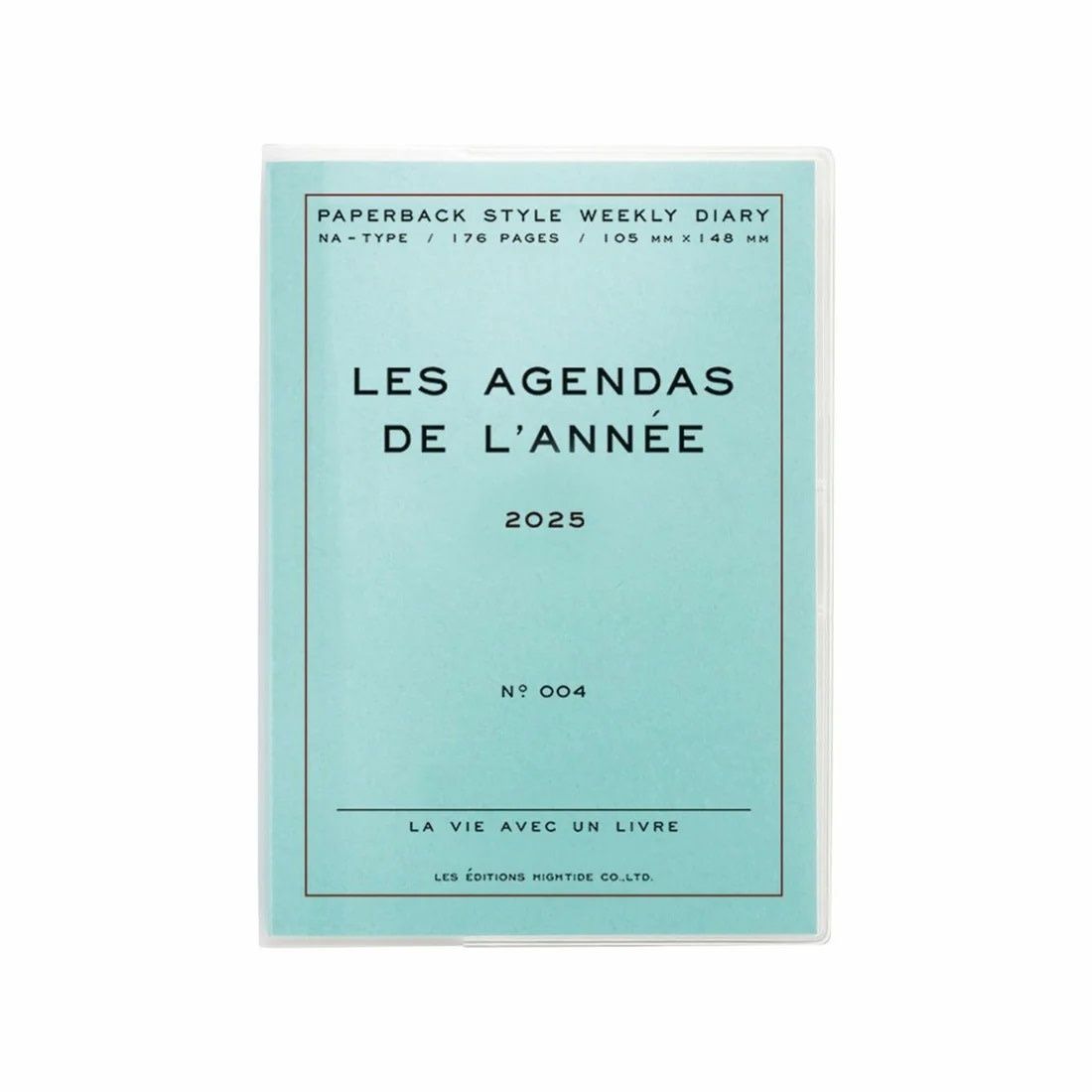2025 A6 Weekly Planner - Mint