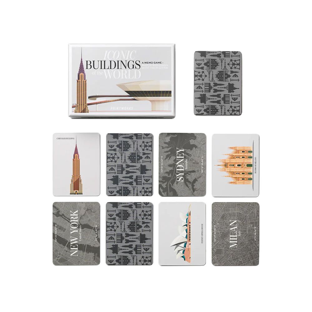 Memo Game - Iconic Buildings