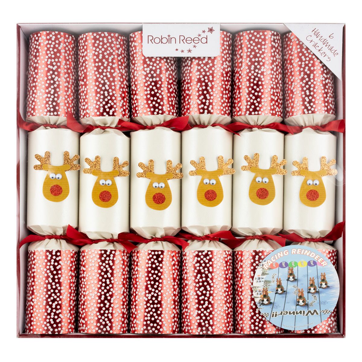 Racing Reindeer Party Crackers