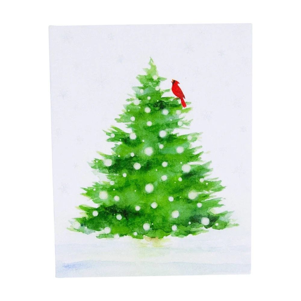 Snowy Tree with Cardinal Cards Box of 15