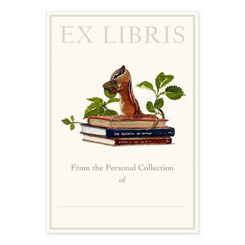 Nuts for Reading Bookplates