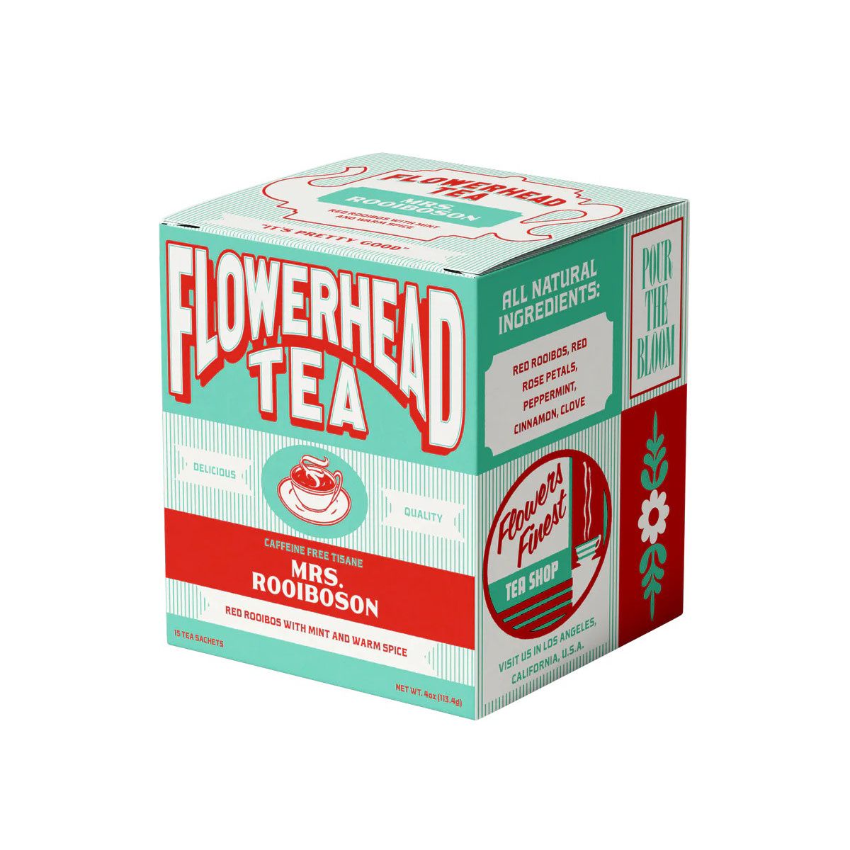 Mrs Rooiboson Tea - 15 Sachets