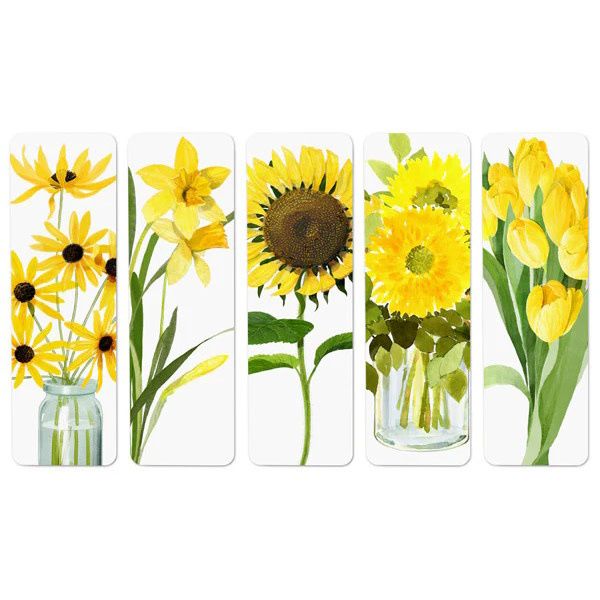 Sunny Yellow Bookmarks
