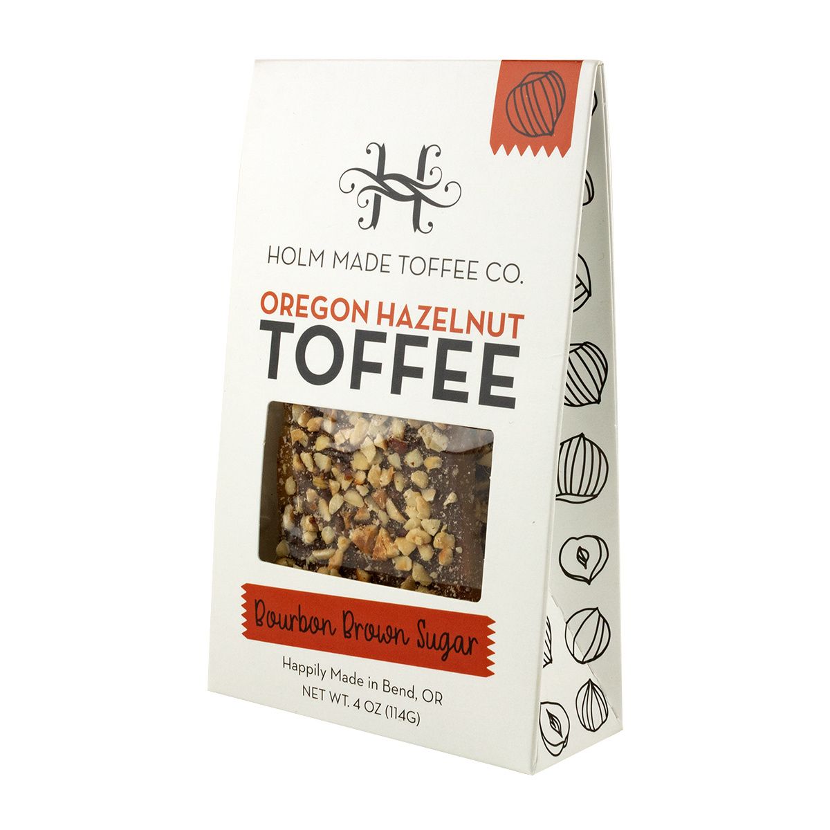 Bourbon Brown Sugar Oregon Hazelnut Toffee