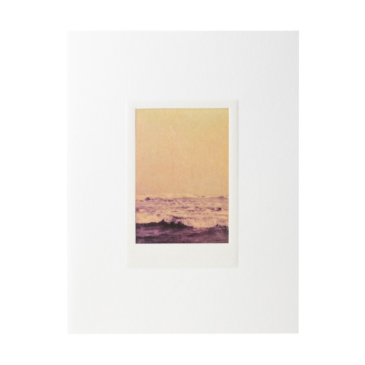 Waves Polaroid Card