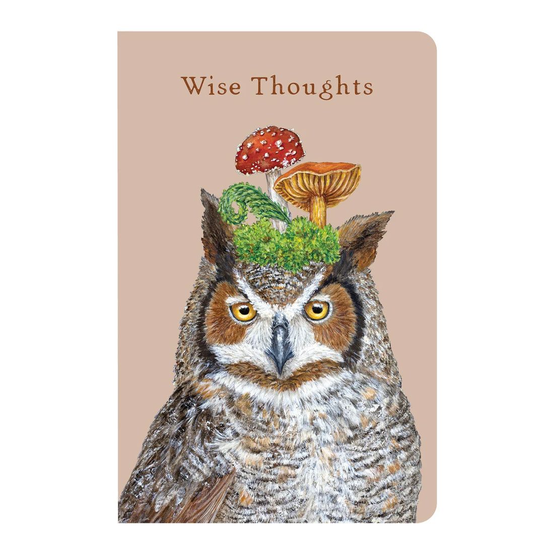 Wise Thoughts Owl Notebook
