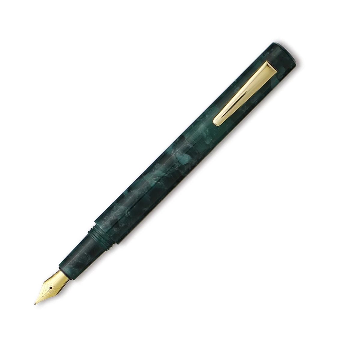 Attache Marbled Green Fountain Pen