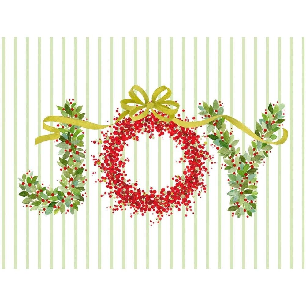 Botanical Joy Ribbon Cards Box of 15
