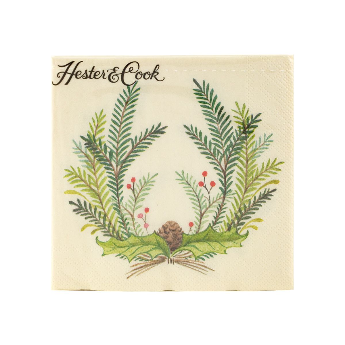 Christmas Sprigs Cocktail Napkins