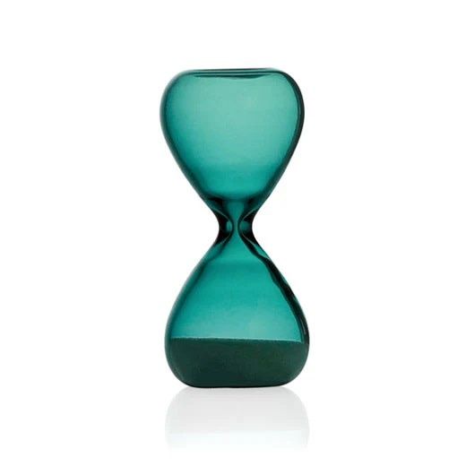Turquoise Blue Hourglass - 3 Minutes