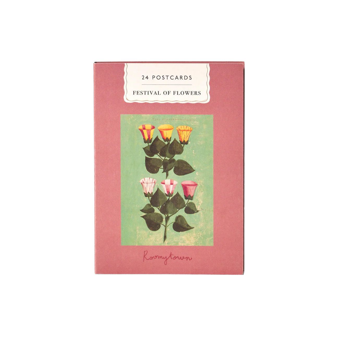 Postcard Book Festival of Flowers