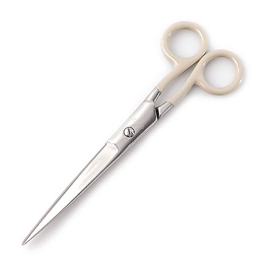 Large Stainless Steel Scissors Ivory