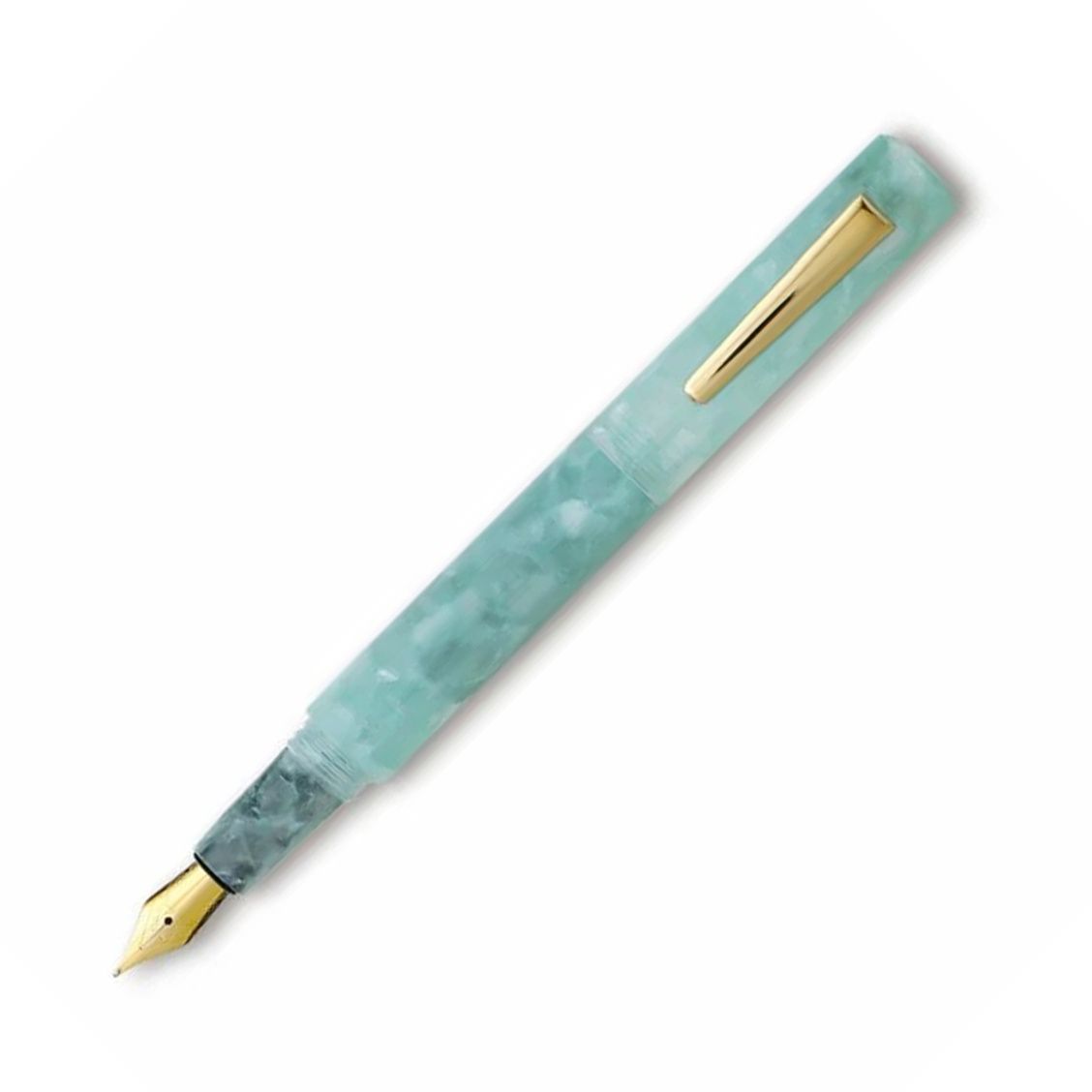 Attache Marbled Mint Fountain Pen