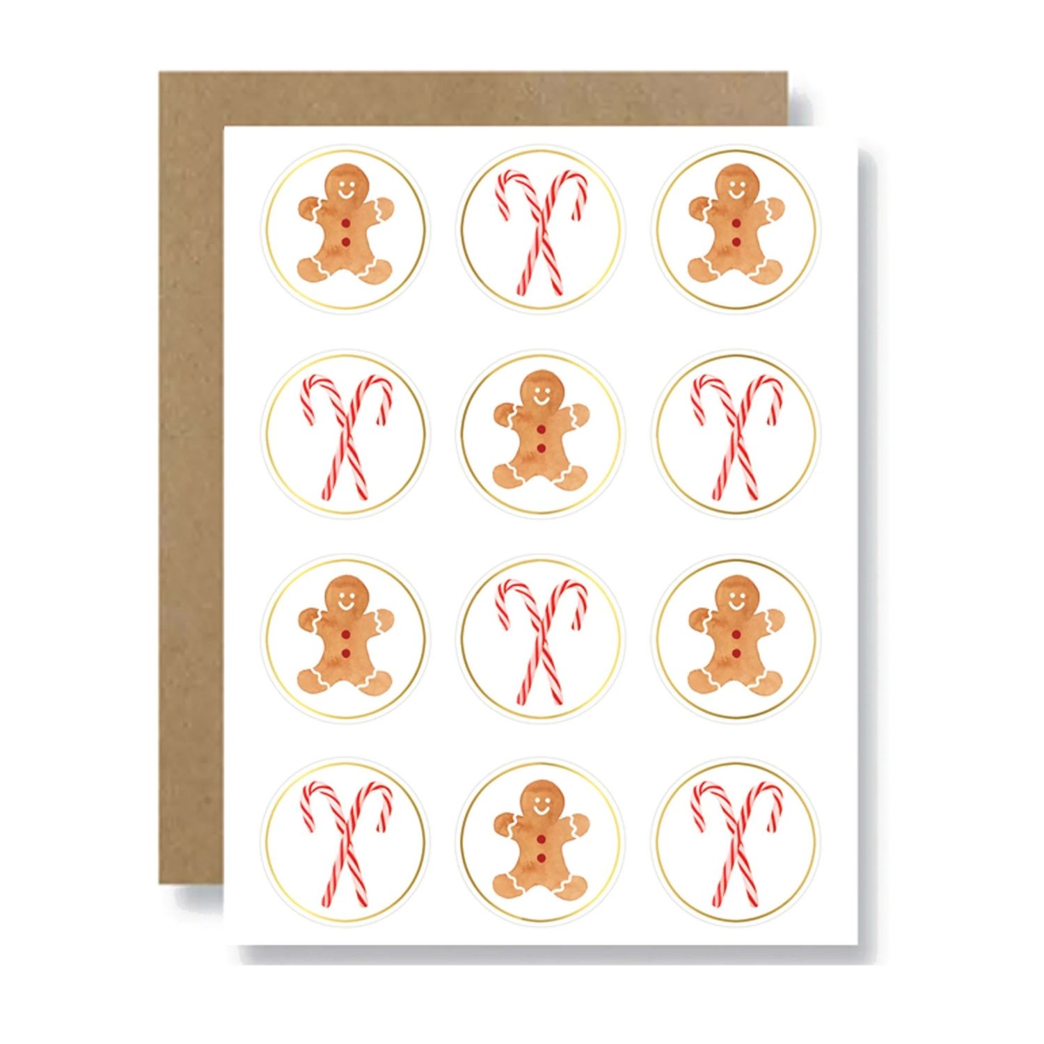 Holiday Sweet Treat Stickers