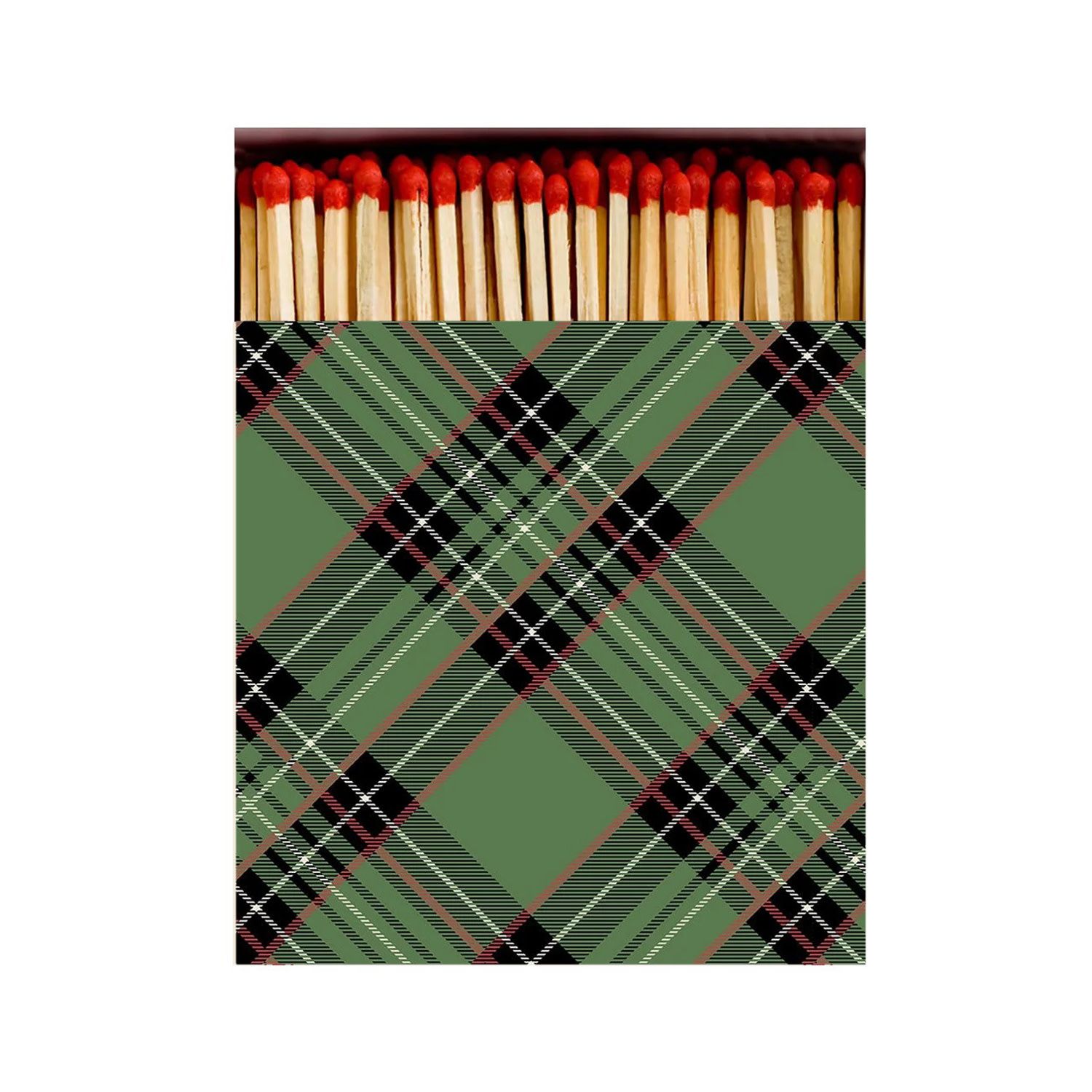 Red &amp; Green Plaid Matches