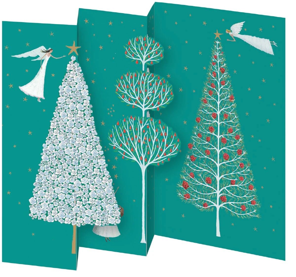Celestial Tree Tri-fold Card Box of 5