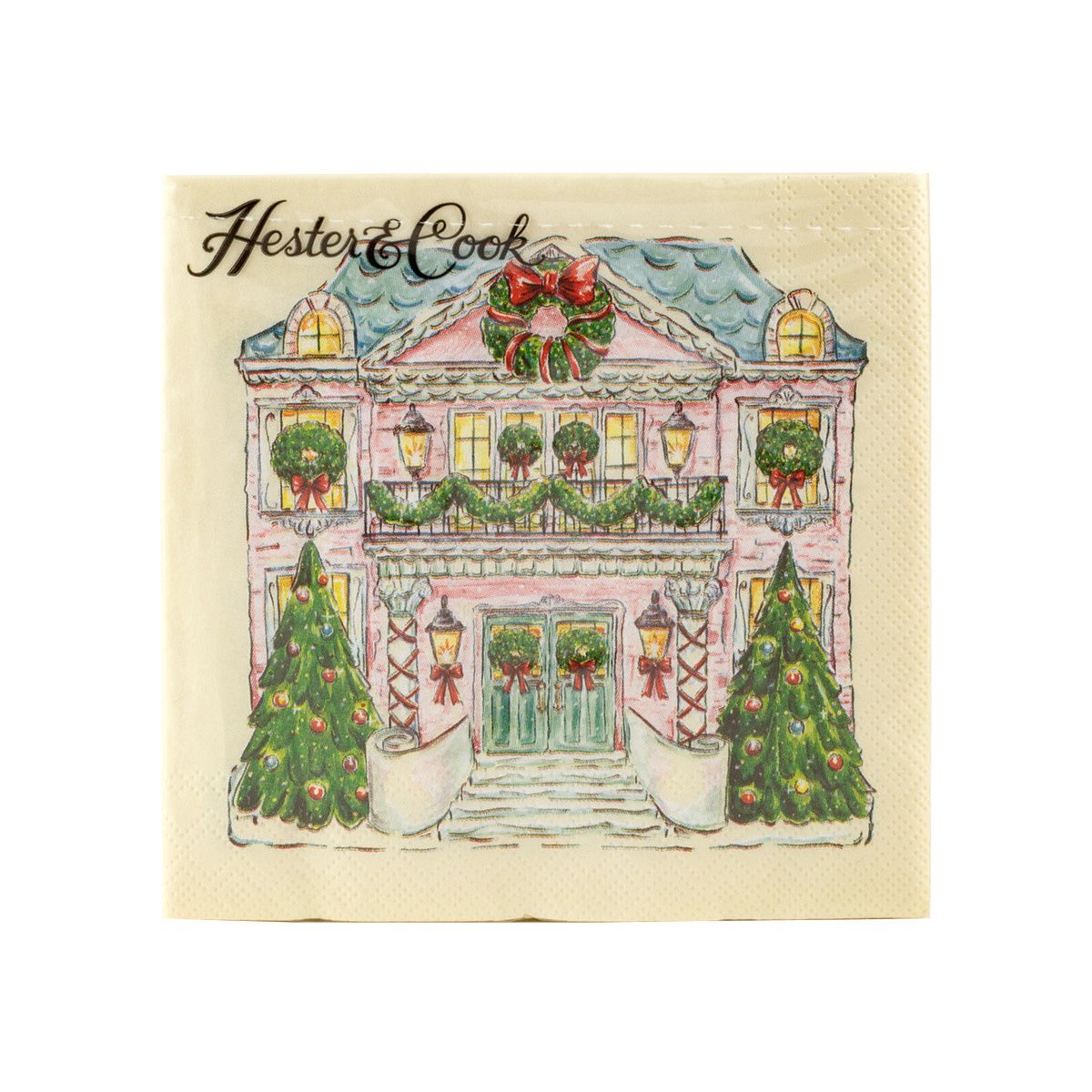 Holiday Home Cocktail Napkins