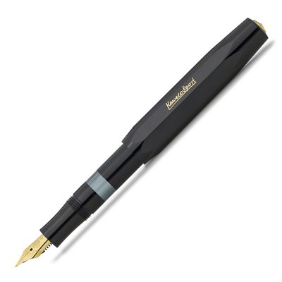 Kaweco Classic Sport Piston Black &amp; Gold Fountain Pen